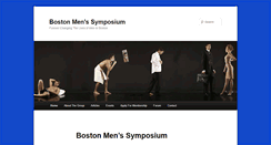 Desktop Screenshot of bostonmenssymposium.com